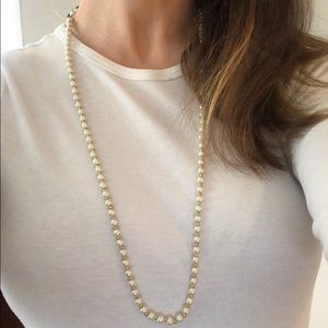 $Sale$ CLASSIC! J. Crew Faux Pearl Necklace
